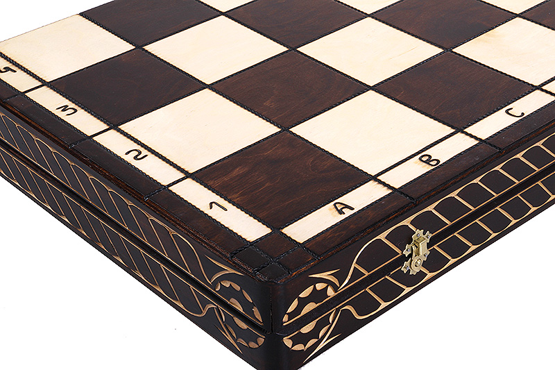 Handmade Wooden Chess Set – Large Caesar