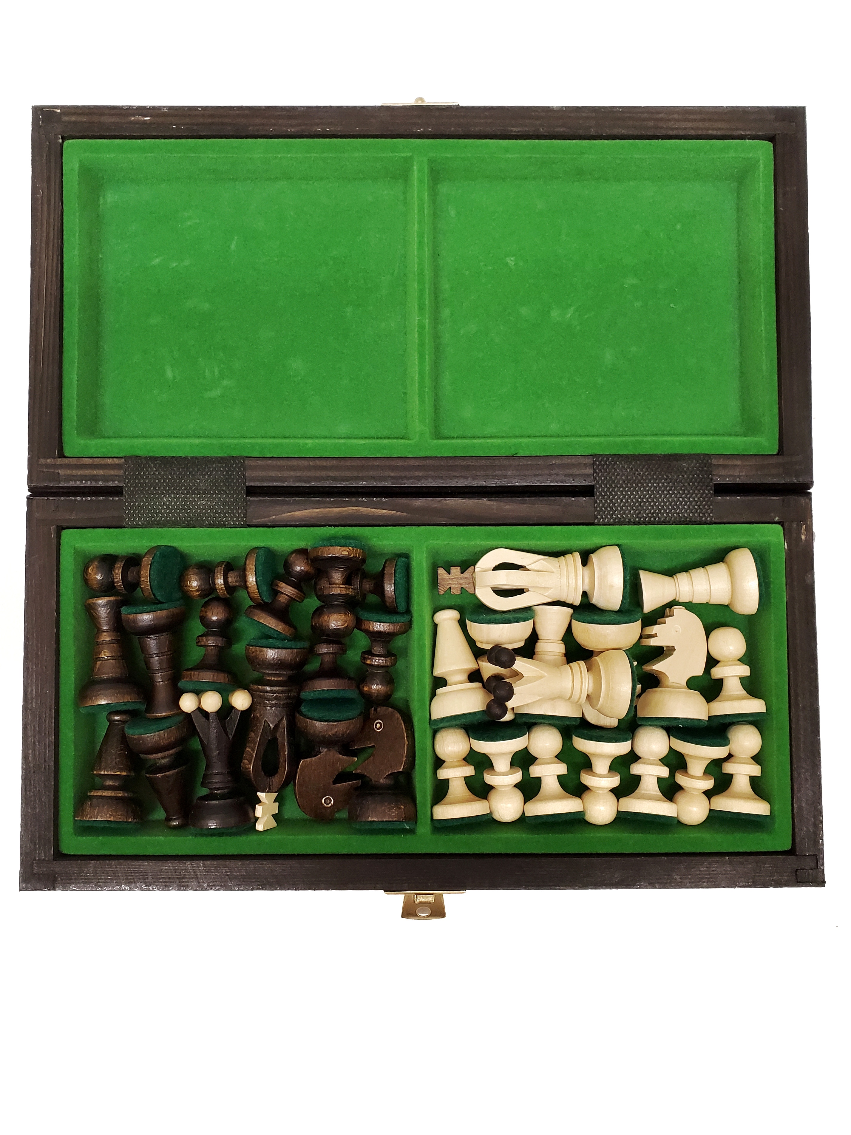 Handmade Wooden Chess Set – Small king's