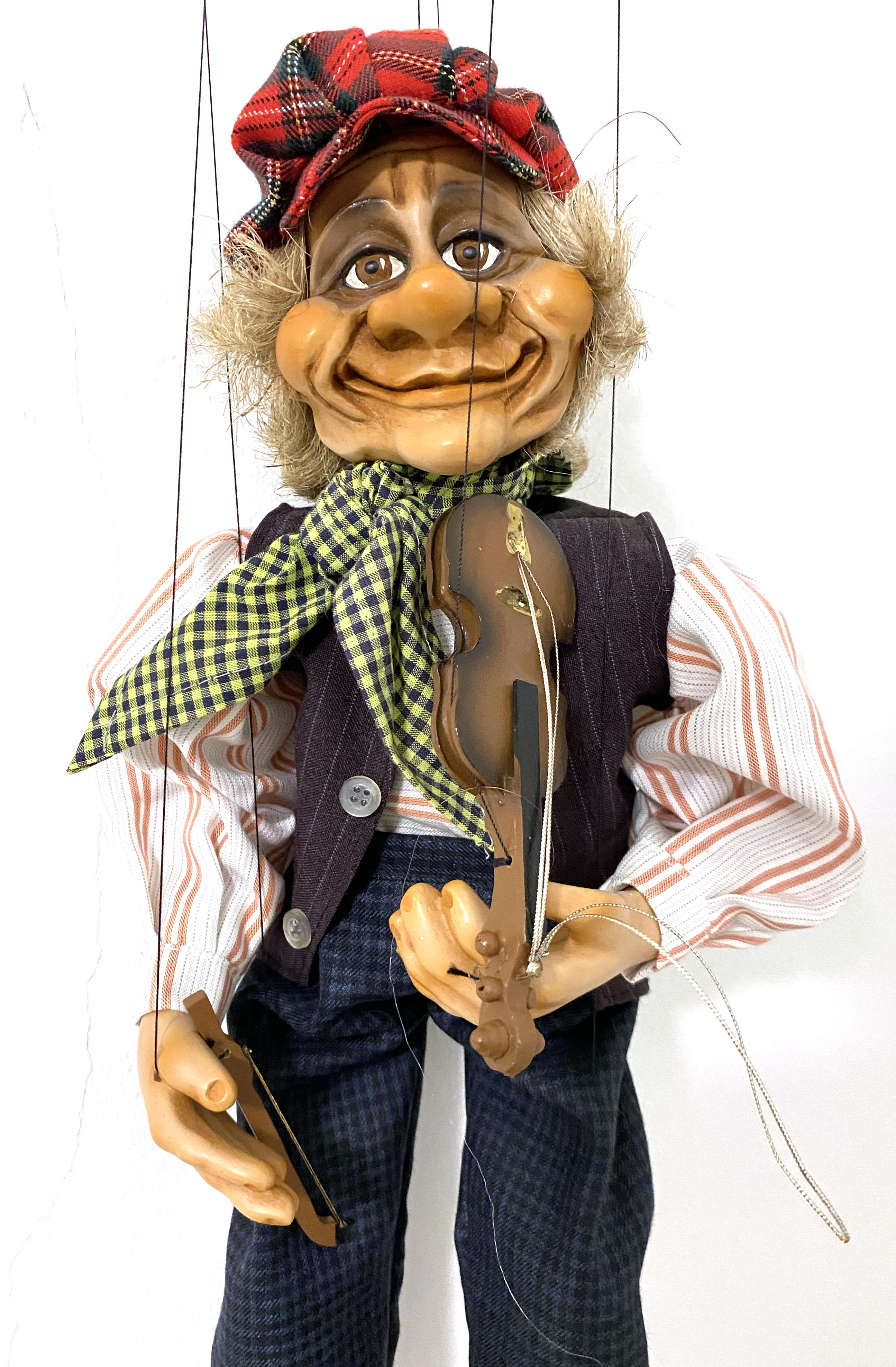Czech Marionette - Hurvinik with violin