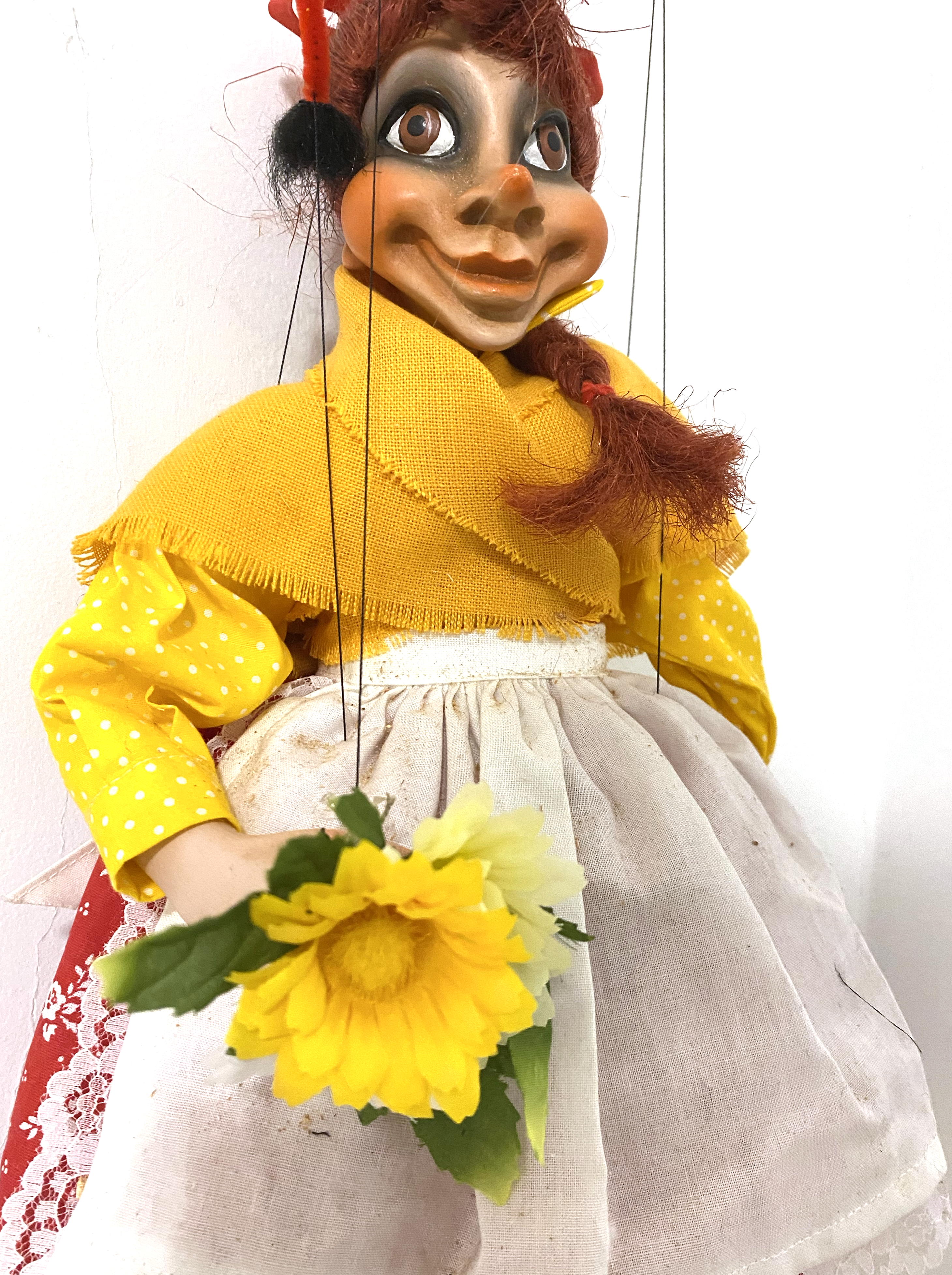 Czech Marionette - ladybird woman