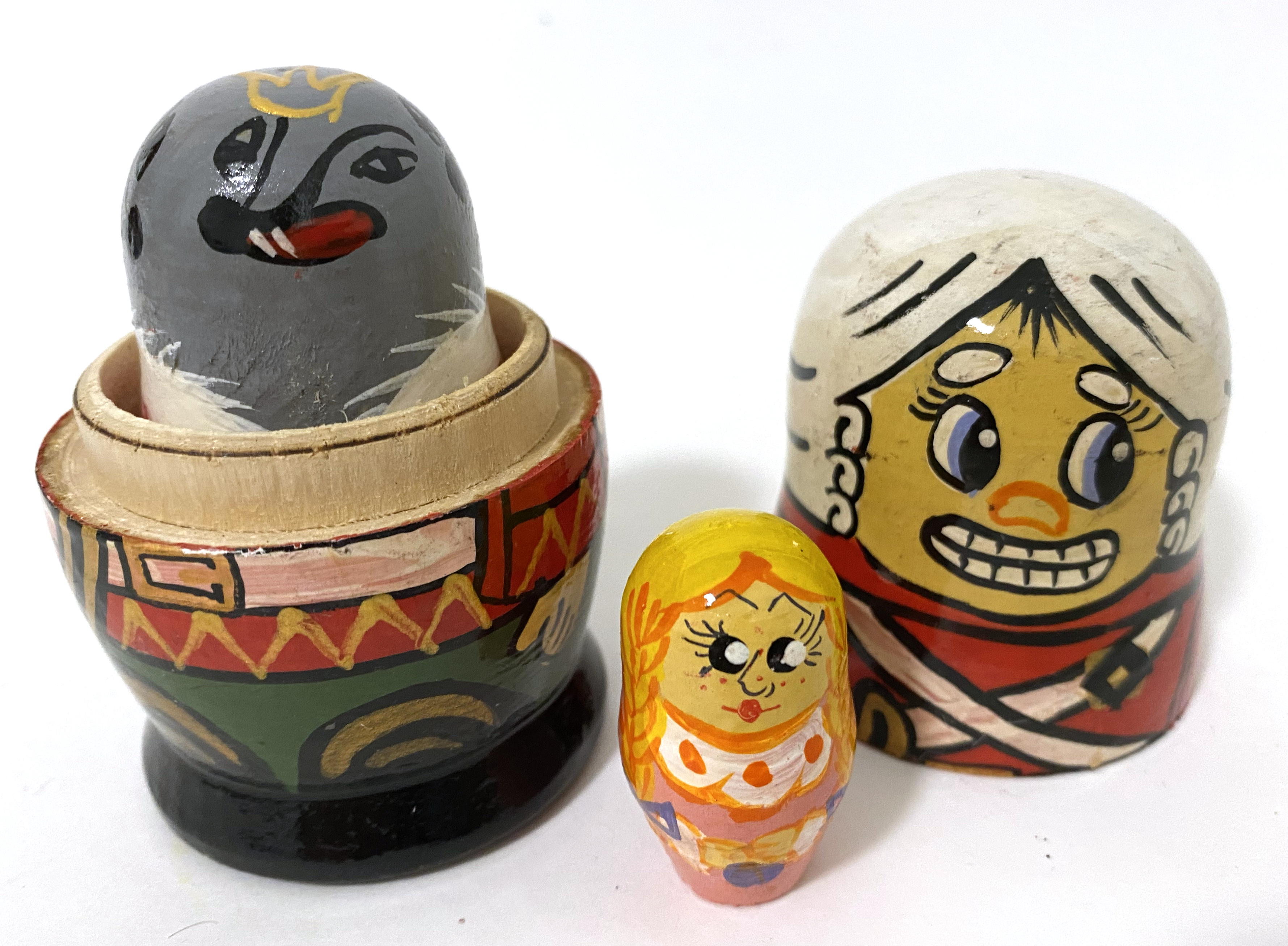 Artists Matryoshka - Nutcracker