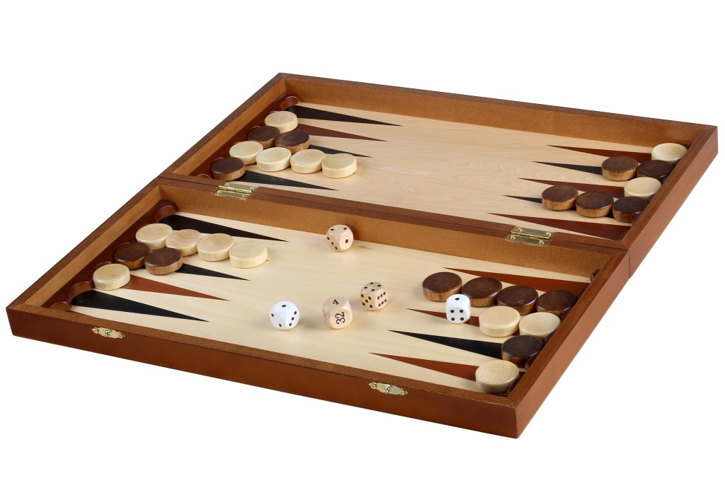 Handmade Wooden Combination Set – Chess, Backgammon & Draughts (Checkers)